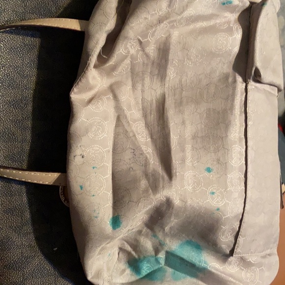 Michael Kors Signature Brown MK Tote - Picture 5 of 9